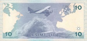 10 Litu banknotas 1993m, reversas https://www.manokolekcija.lt