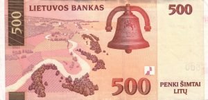 500 Litu banknotas 2000m, reversas https://www.manokolekcija.lt