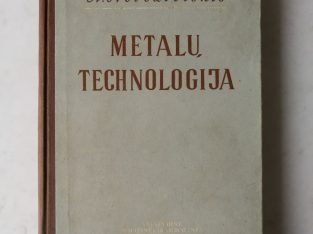 „Metalu technologija“ knyga