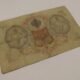 Trys rubliai carines Rusijos banknotas 1905 metu