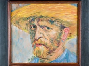 Vytautas EIGIRDAS (1957-2012). V. van Gogh’o autoportretas (kopija), 1976.