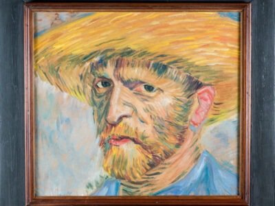 Vytautas EIGIRDAS (1957-2012). V. van Gogh’o autoportretas (kopija), 1976.