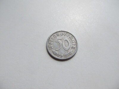 50 reichspfennig , Vokietija , 1942 A