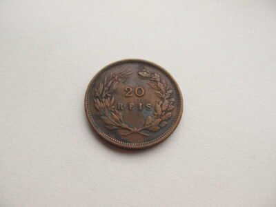 20 reis , Portugalija , 1892