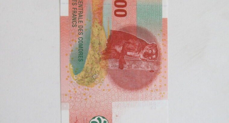 500 francs , Komorai , 2006