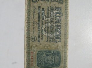 50 karbowanez , Ukraina , 1942