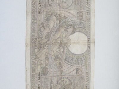 100 francs , Belgija , 1937