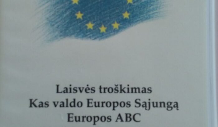 Video kasetė apie Europos Sąjungą, 1999.