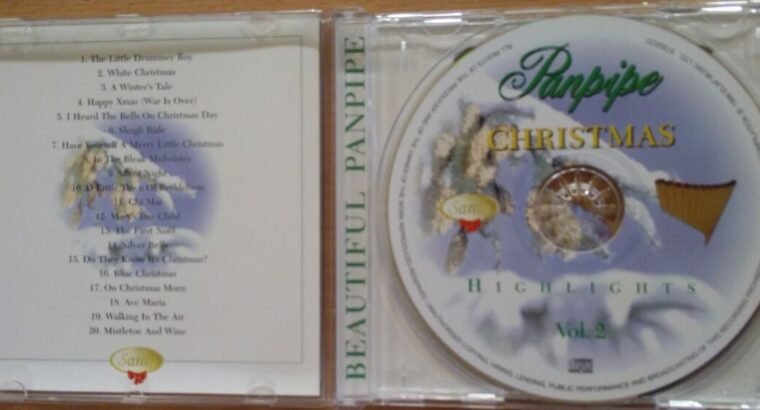 Kompaktinis diskas PANPIPE CHRISTMAS. Vol.2
