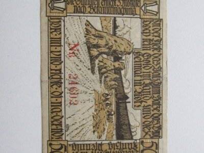 Notgeldas 50 pfennig Grosz Salze Vokietija ,1921