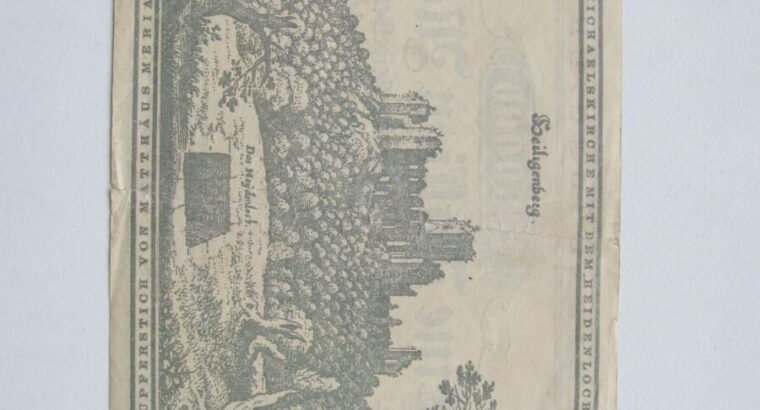 1 milijonas markiu , Heidelberg Vokietija , 1923
