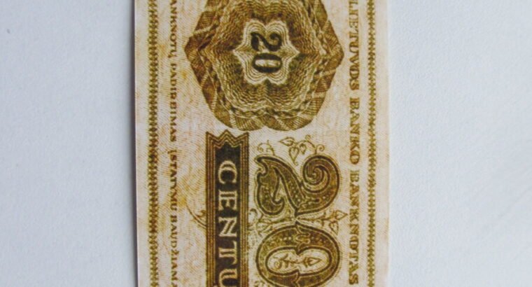 20 centu , Lietuva , 1922 lapkritis